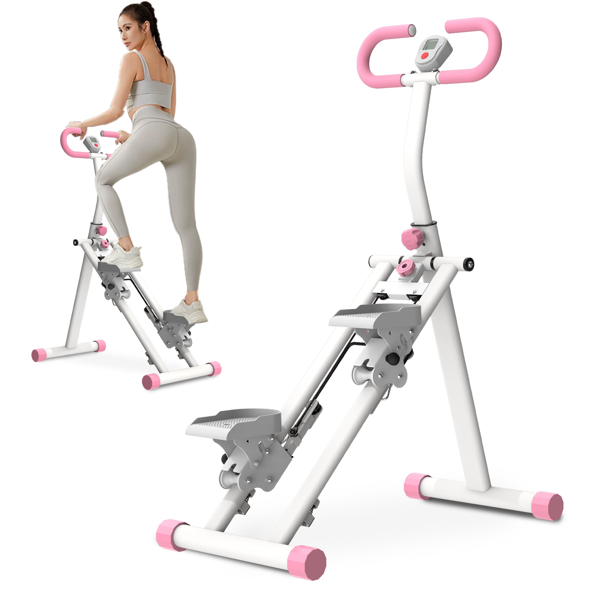 Woman training on the Active Climber Pro